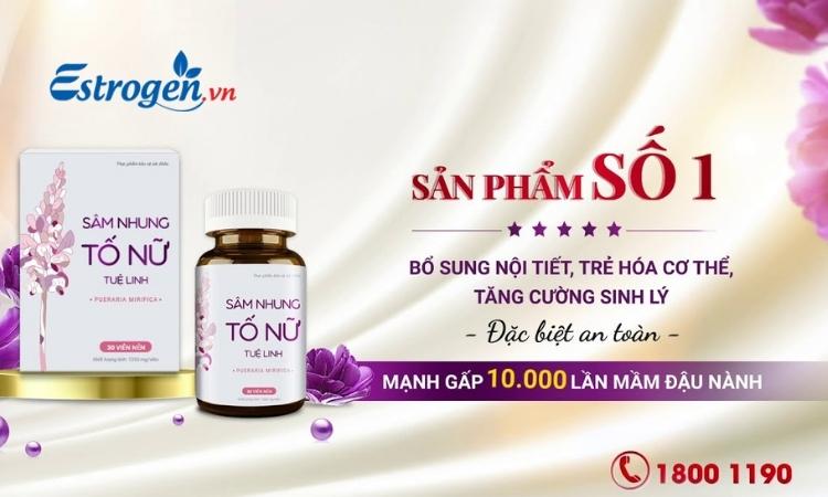 6. Uống Sâm Nhung Tố Nữ Tuệ Linh - Đẩy lùi bốc hỏa cho phụ nữ Việt 1
