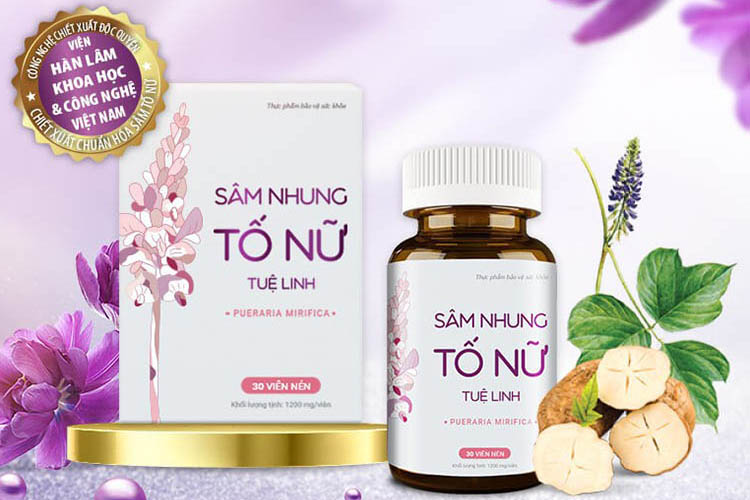 Sâm Nhung Tố Nữ Tuệ Linh - bổ sung estrogen cho cơ thể 1