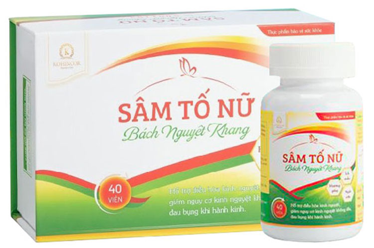 Viên uống sâm tố nữ Bách Nguyệt Khang 1