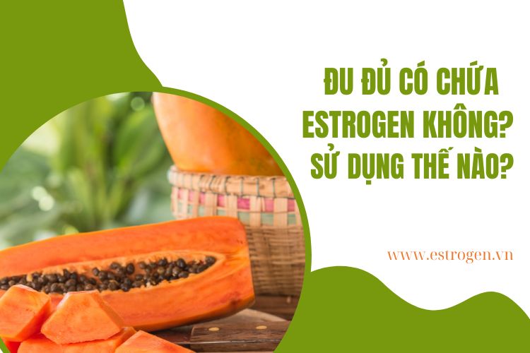 Đu đủ có chứa estrogen không? Sử dụng thế nào hiệu quả? 1