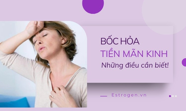 Bốc hỏa tiền mãn kinh: Nguyên nhân, triệu chứng và cách điều trị